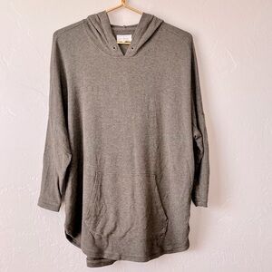 Loft Lou & Grey Green Drop Shoulder Signaturesoft Hoodie
